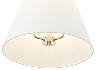 Adorra 16" Wide 3-Light Pendant - Polished Nickel