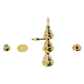 Knight Bidet Faucet in Polished Brass