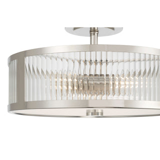 Ardezia 15.75" Wide 3-Light Semi-Flush Mount