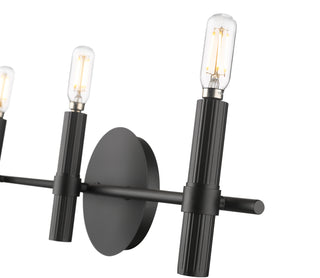 Skyva 6" High 3-Light Vanity - Matte Black