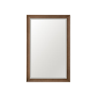 Glenbrooke 26" Mirror, Whitewashed Walnut