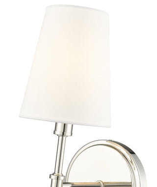 Adorra 15" High 1-Light Wall Sconce - Polished Nickel