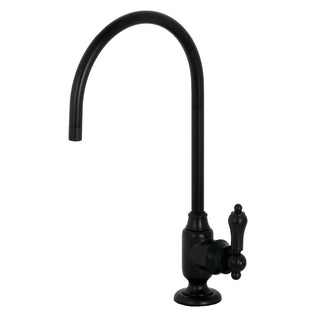 Heirloom Water Filtration Faucet in Matte Black