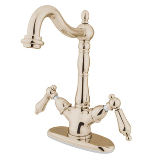 Heritage Vessel Faucet in Polished Nickel