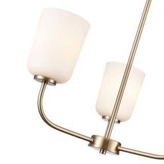Laphia 21" Wide 3-Light Chandelier - Modern Gold