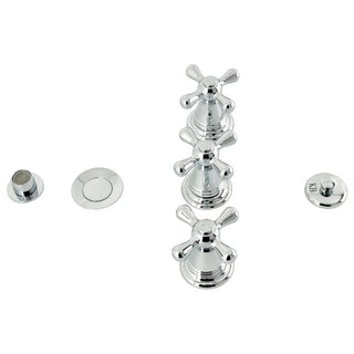 Victorian Bidet Faucet in Polished Chrome