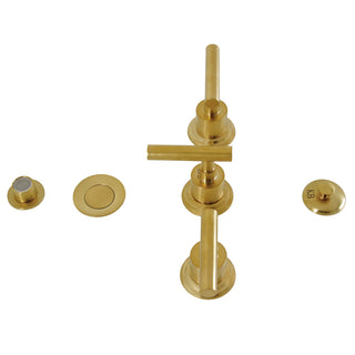 Manhattan Bidet Faucet in Brushed Brass