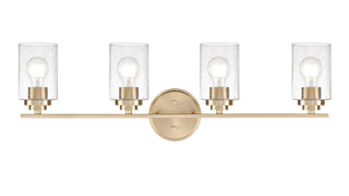 Moven 31" Wide 4-Light Vanity - Modern Gold