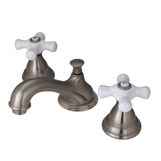 Royale Widespread Bathroom Faucet in Brushed Nickel