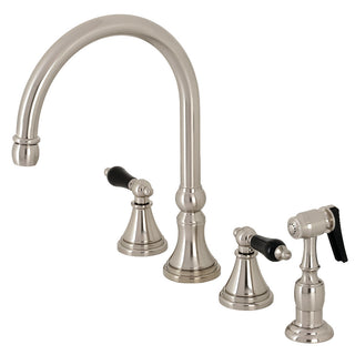 Duchess Widespread Kitchen Faucet in Brushed Nickel
