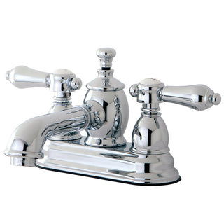 Heirloom 4 Inch Centerset Bathroom Faucet in Polished Chrome