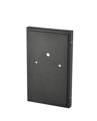 Beaufort 22.25" High 2-Light Outdoor Wall Sconce - Powder Coated Black