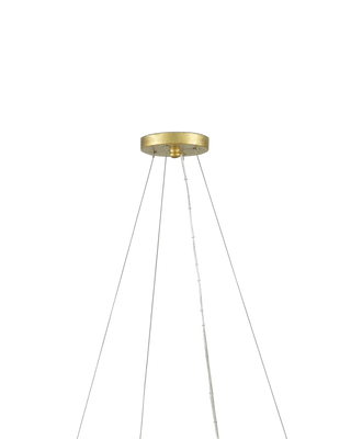 Sea Fan Gold Bowl Chandelier