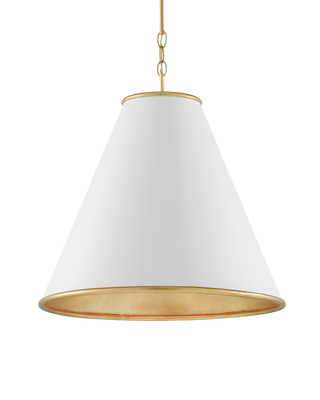 Pierrepont Large White Pendant