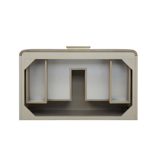 36 Inch Lucian Freestanding Vanity in Pebble Oak / White Zeus Top