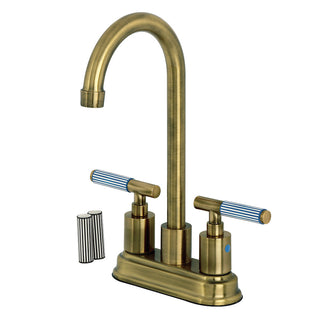 Verona Bar Prep Faucet in Antique Brass