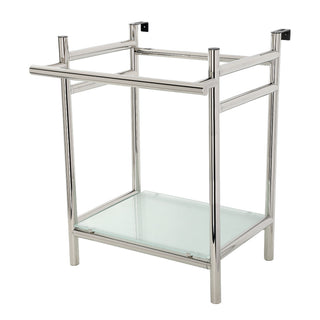 Fauceture 24 Inch Console Sink in Polished Nickel