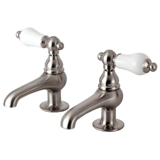 Vintage Basin Tap Faucet in Brushed Nickel