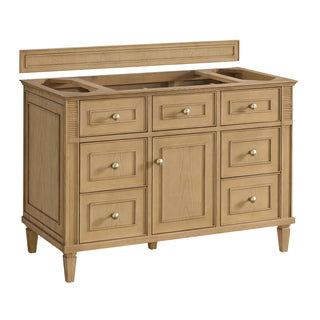 48 Inch Lorelai Freestanding Vanity in Light Natural Oak / Ethereal Noctis Top