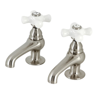 Vintage Basin Tap Faucet in Brushed Nickel