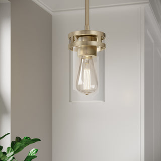 Lunden  4" Wide 1-Light Mini Pendant