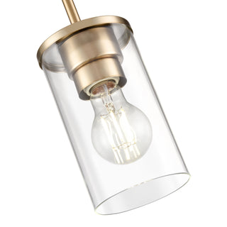 Verlana 5" Wide 1-Light Pendant - Modern Gold
