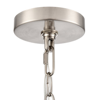 Beverlly 21" Wide 3-Light Chandelier - Brushed Nickel