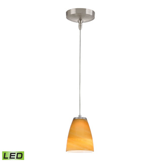 Low Voltage 5'' Wide 1-Light Mini Pendant - Brushed Nickel