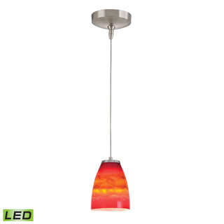 Low Voltage 5'' Wide 1-Light Mini Pendant - Brushed Nickel