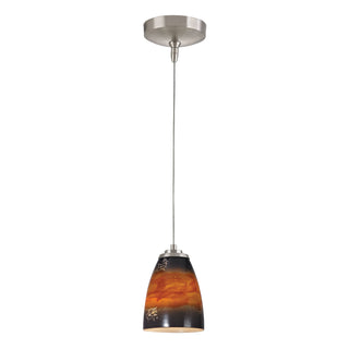 Low Voltage 5'' Wide 1-Light Mini Pendant - Brushed Nickel