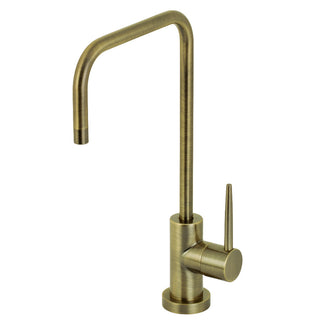 New York Water Filtration Faucet in Antique Brass