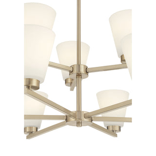 Strayhan 28.5" Wide 9-Light Chandelier