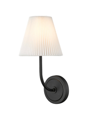 Ami 7.25" Wide 1-Light Wall Sconce - Matte Black