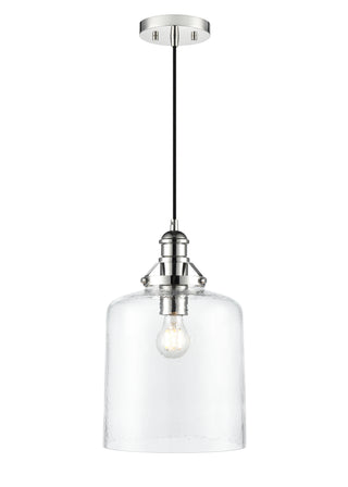 Khrisa 10" Wide 1-Light Pendant - Polished Nickel