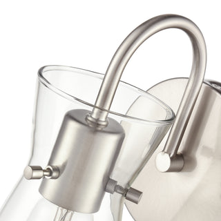 Camellia 4.75" Wide 1-Light Vanity - Brushed Nickel