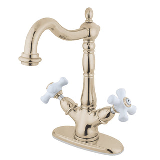 Heritage Vessel Faucet in Polished Nickel
