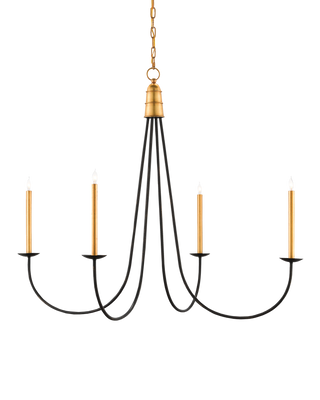 Ogden Black Chandelier