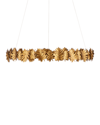 English Oak Chandelier