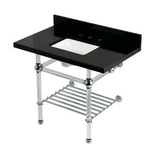 Templeton 36 Inch Console Sink in Polished Chrome