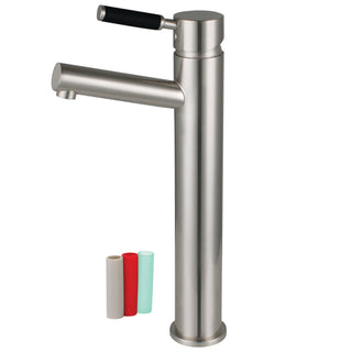 Kaiser Vessel Faucet in Brushed Nickel