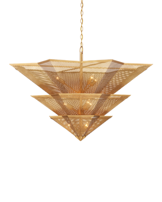 Hanway Gold Chandelier