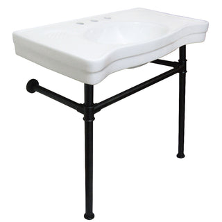 Imperial 35.81 Inch Console Sink in White