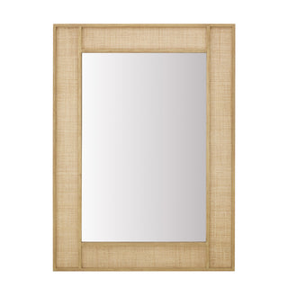 Solene 28" Mirror, Seaside Oak