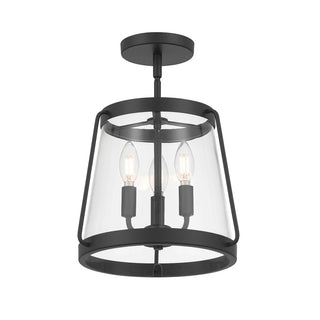 Adabella 12.25" Wide 3-Light Semi-Flush Mount