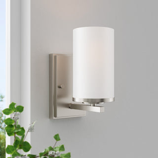 Verlana 8.75" High 1-Light Wall Sconce - Brushed Nickel