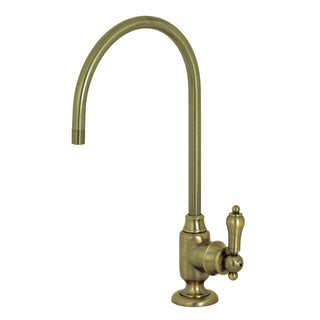 Heirloom Water Filtration Faucet in Antique Brass