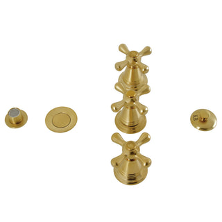 Victorian Bidet Faucet in Brushed Brass