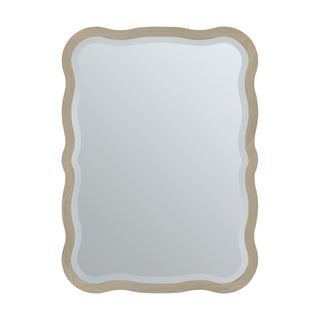 Rowyn Wavy 28" Mirror, Natural
