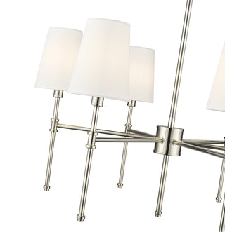 Adorra 25.75" Wide 6-Light Chandelier - Polished Nickel