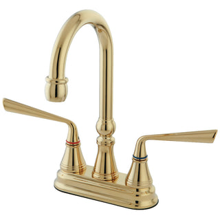 Silver Sage Bar Prep Faucet in Polished Brass